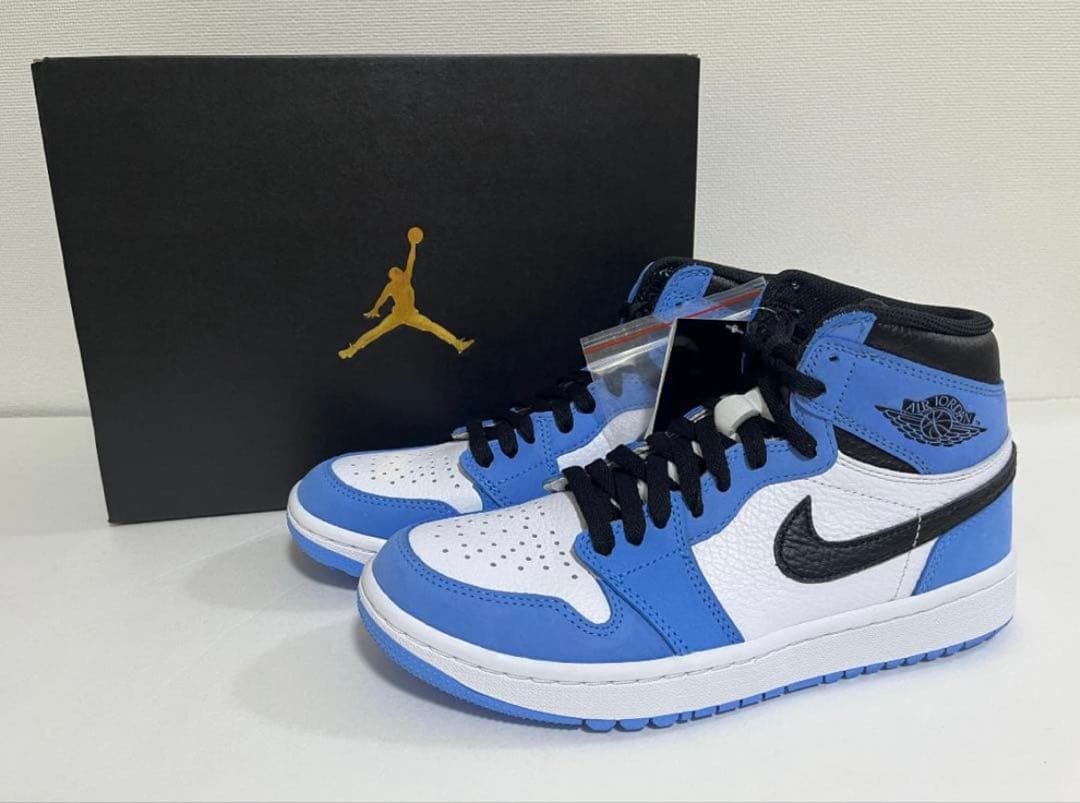 【新品】27.5cmNIKE エアジョーダン1ハイ ゴルフ ユニバーシティブルー