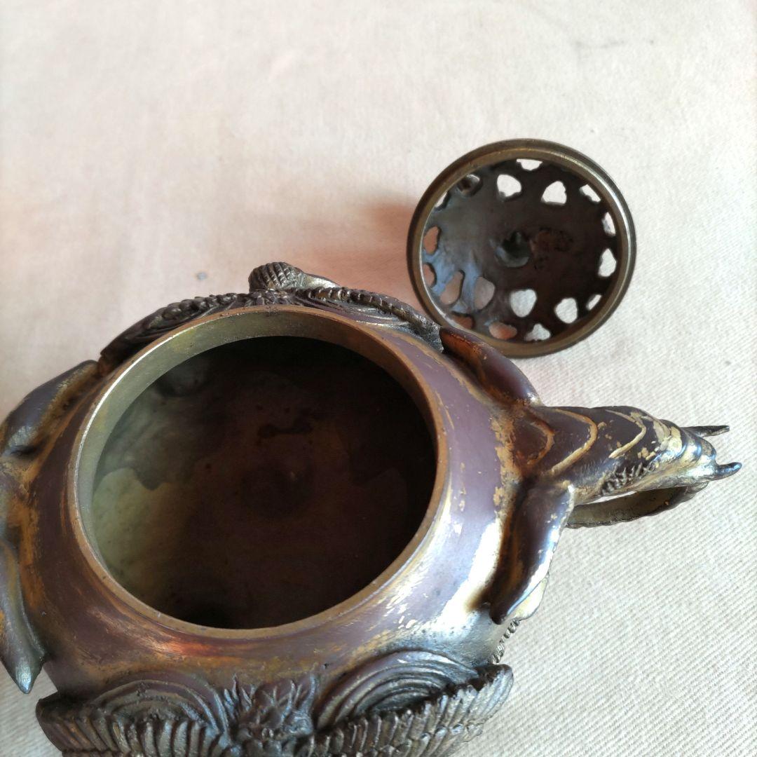 中国　乾隆年製　香炉