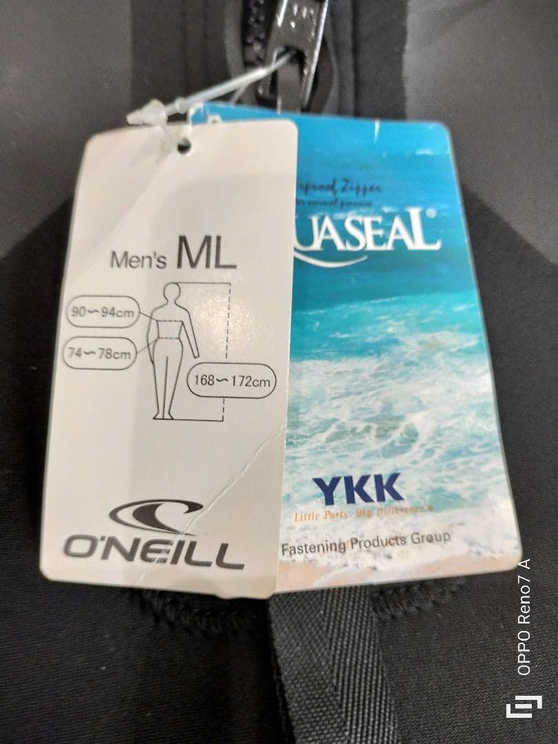 O'Neill フルスーツ セミドライ 5✕3mm バックジップ 新品未使用