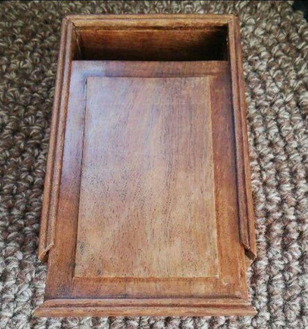 最終値下げ貴重中国骨董旧蔵した古董品書道具中国清の時代唐木黄壇印箱重たい硬木文箱