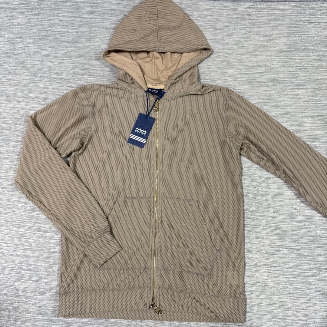 新品　muta MARINE ムータマリン　メッシュメンズパーカー