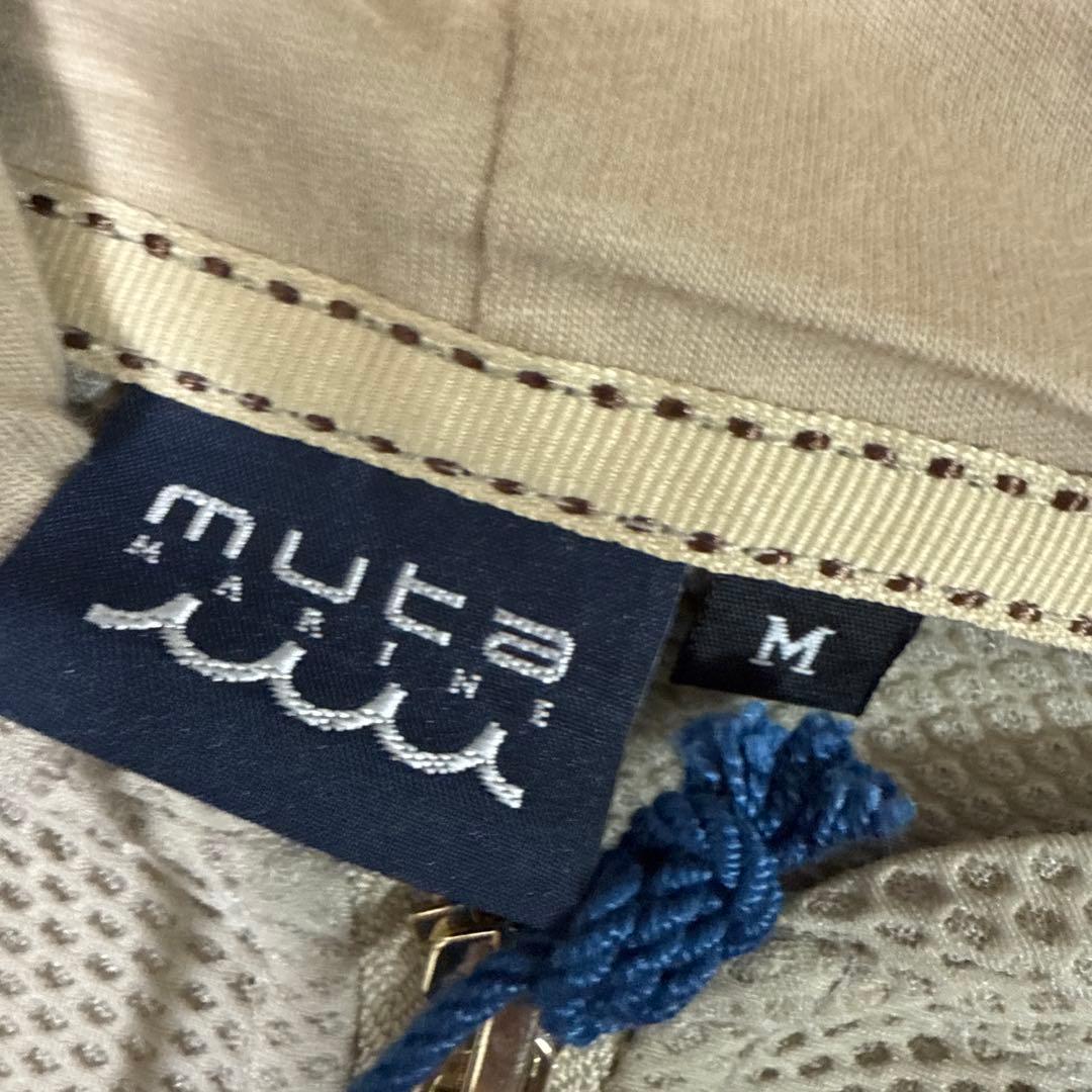 新品　muta MARINE ムータマリン　メッシュメンズパーカー