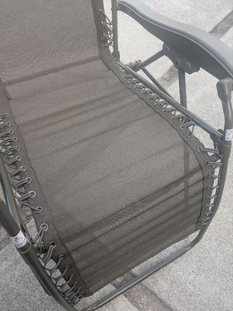 【Coleman】インフィニティチェア（オリーブ）　専用カップホルダー付き