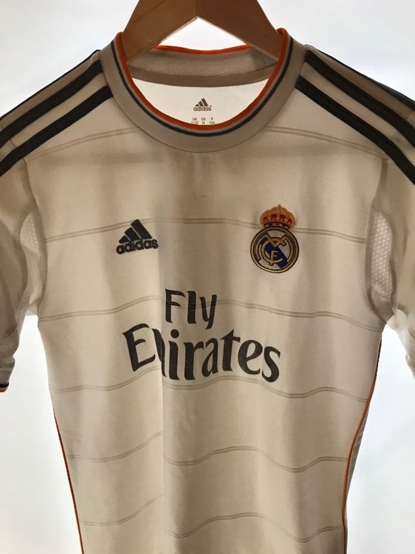 正規品adidasレアル・マドリード「11」ガレス・ベイル半袖150ユニフォーム