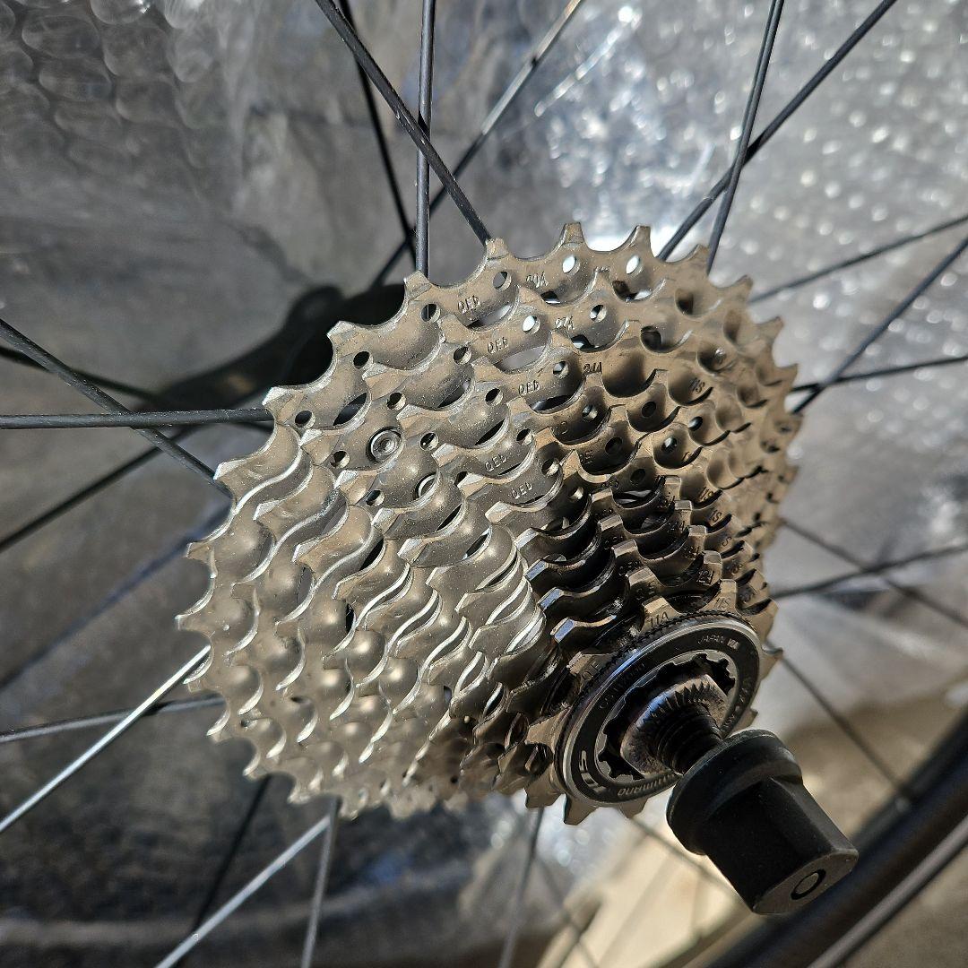 GIANTプロペル部品取り前後ホイール、タイヤ、スプロケット、セット リム