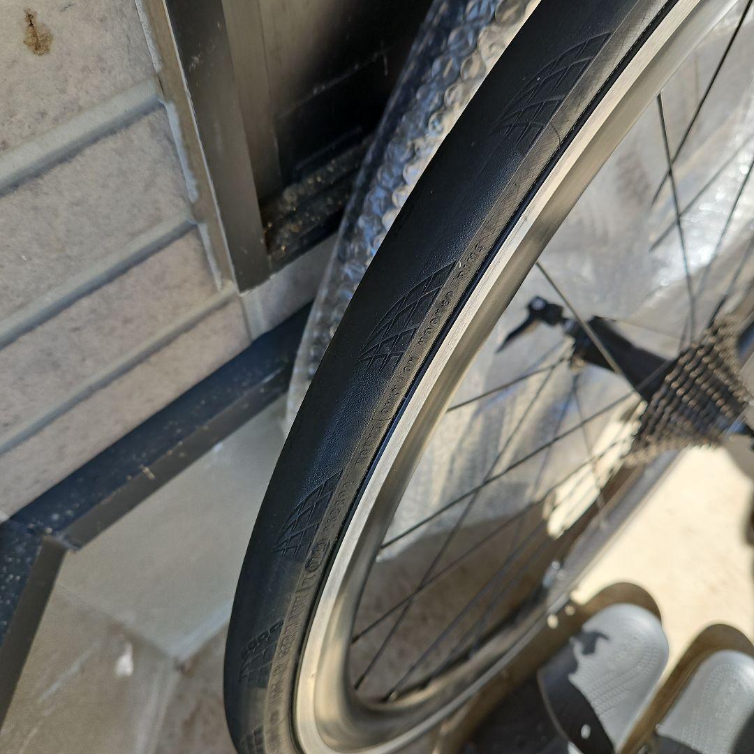 GIANTプロペル部品取り前後ホイール、タイヤ、スプロケット、セット リム