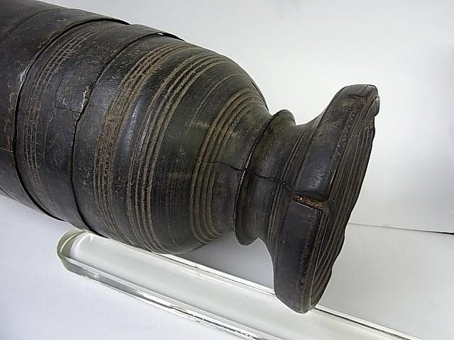 ★B0501★ネパール　古民具　木製ボトル　 タマン族　シェルパ族　アンティーク