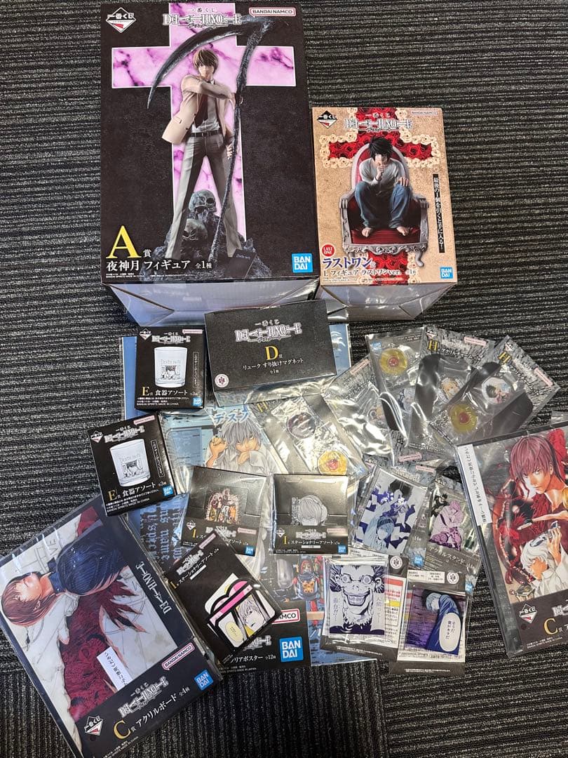 デスノート　一番くじ　A賞夜神月　ラストワン　D賞