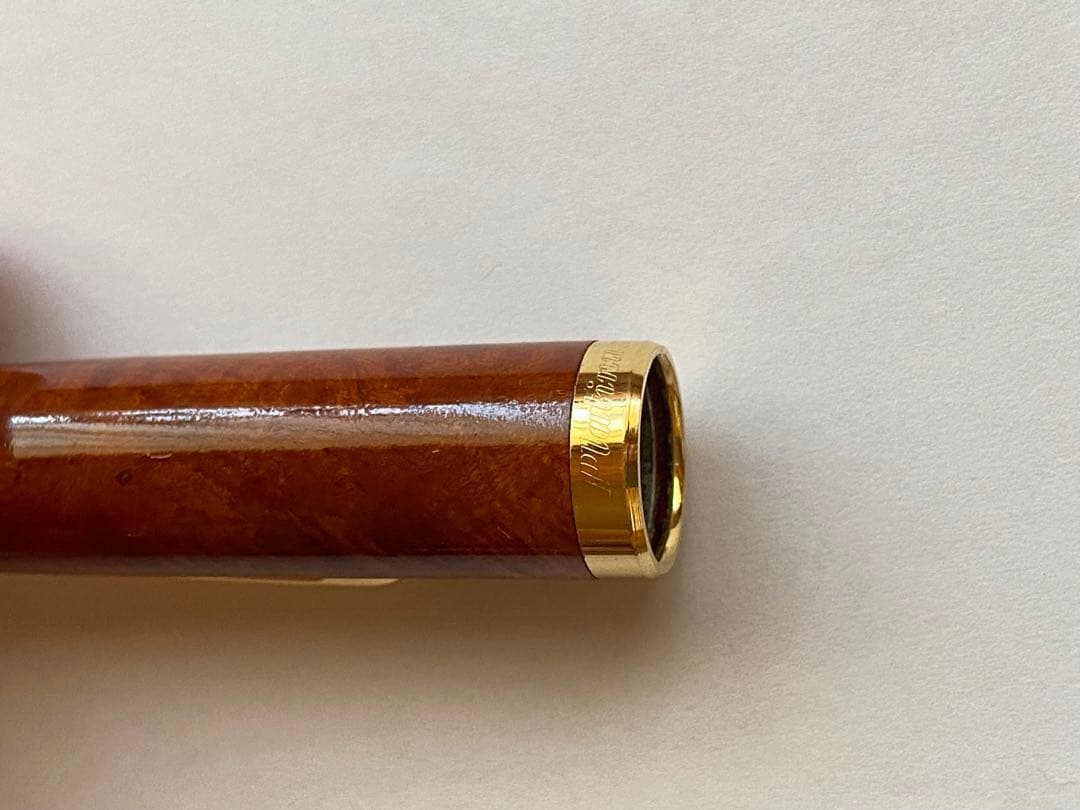 【廃番品】プラチナ万年筆　旧型ブライヤー#3776 14K 細字　コンバーター付