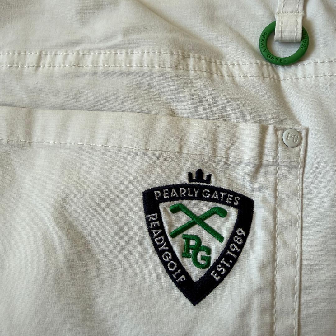 パーリーゲイツ　ジョガーパンツ　L〜XL相当 白　ホワイト　ストレッチ素材　5