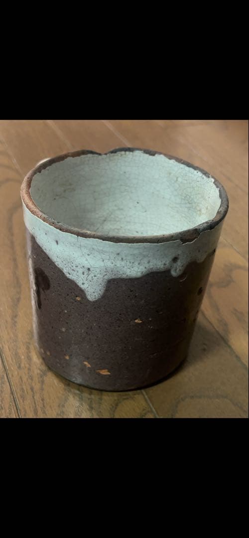 フランスアンティーク　キュノワールマグカップ(シードル用カップ)／CulNoir