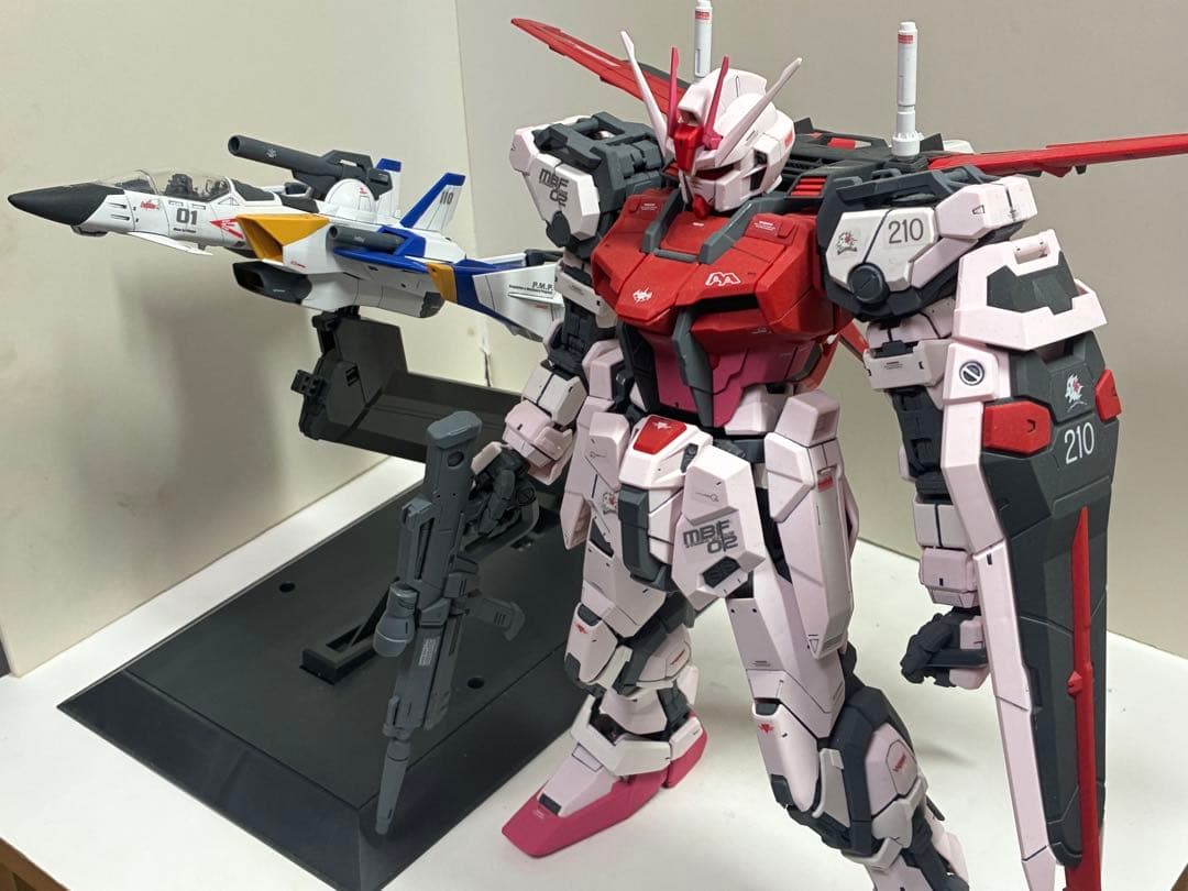PG ストライクルージュ　スカイグラスパー　完成品　ガンプラ