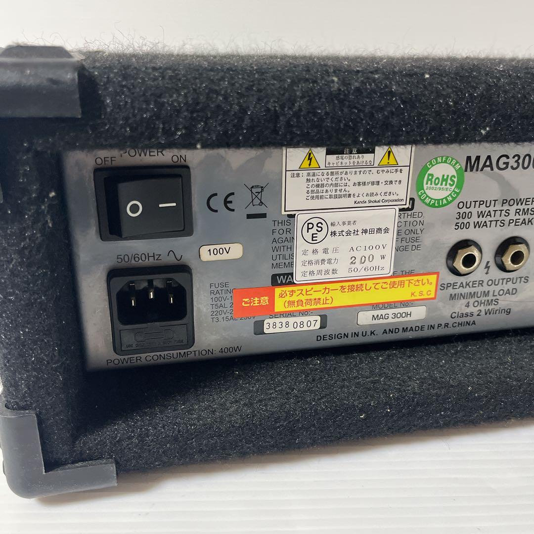 Ashdown アッシュダウン mag300 evo 2 ヘッド　アンプ