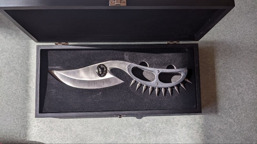 マスターカタレリ製コブラナイフ ステンレススチール