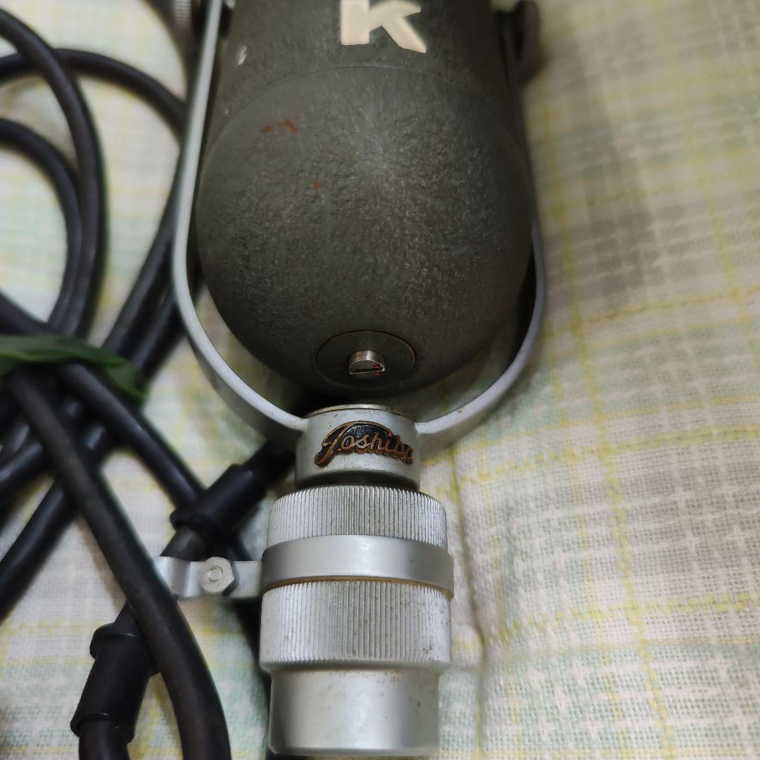 NHK ロゴマイクロフォン 東芝製レトロデザイン 動作品