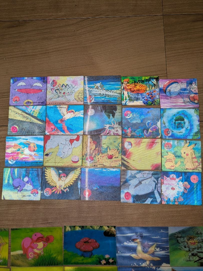 希少 ポケモンスーパーチェンジ＆3Dカード 57枚セット まとめ売り