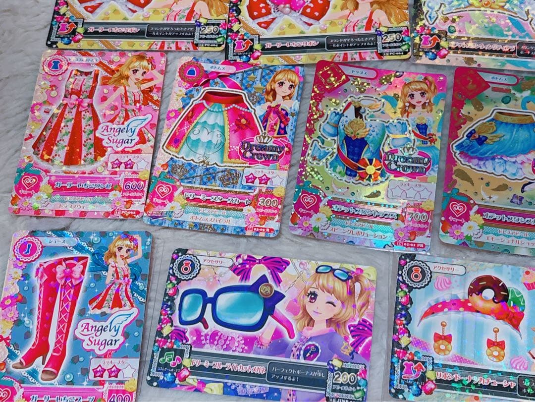 アイカツカード オデットスワン エンジェルアリス ホワイトスカイヴェール まとめ