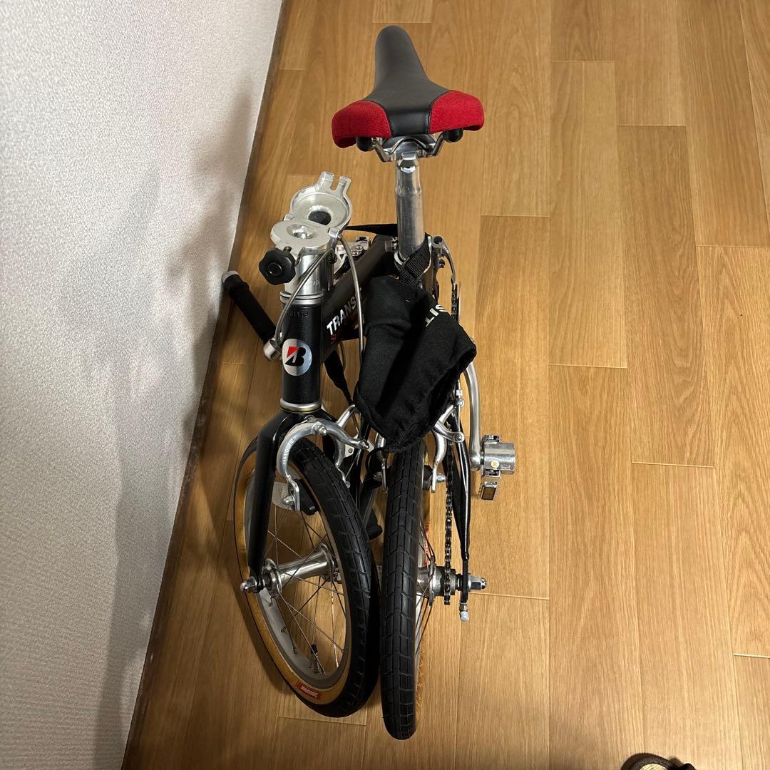 ブリヂストンTRANSIT スーパーライト 7.2kgブラック 専用輪行袋付