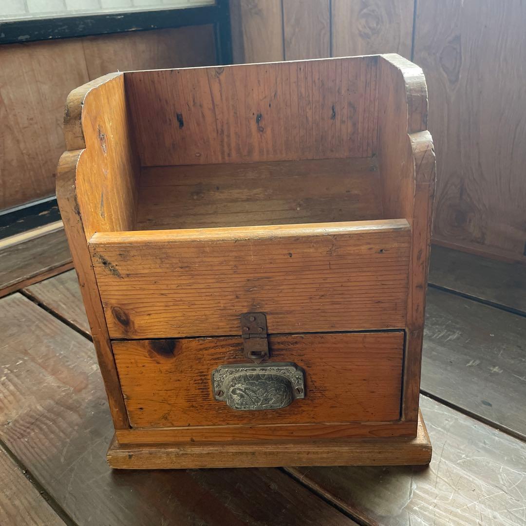 レア　アンティーク　レトロ　銭箱　当時物　希少品　小物入れ