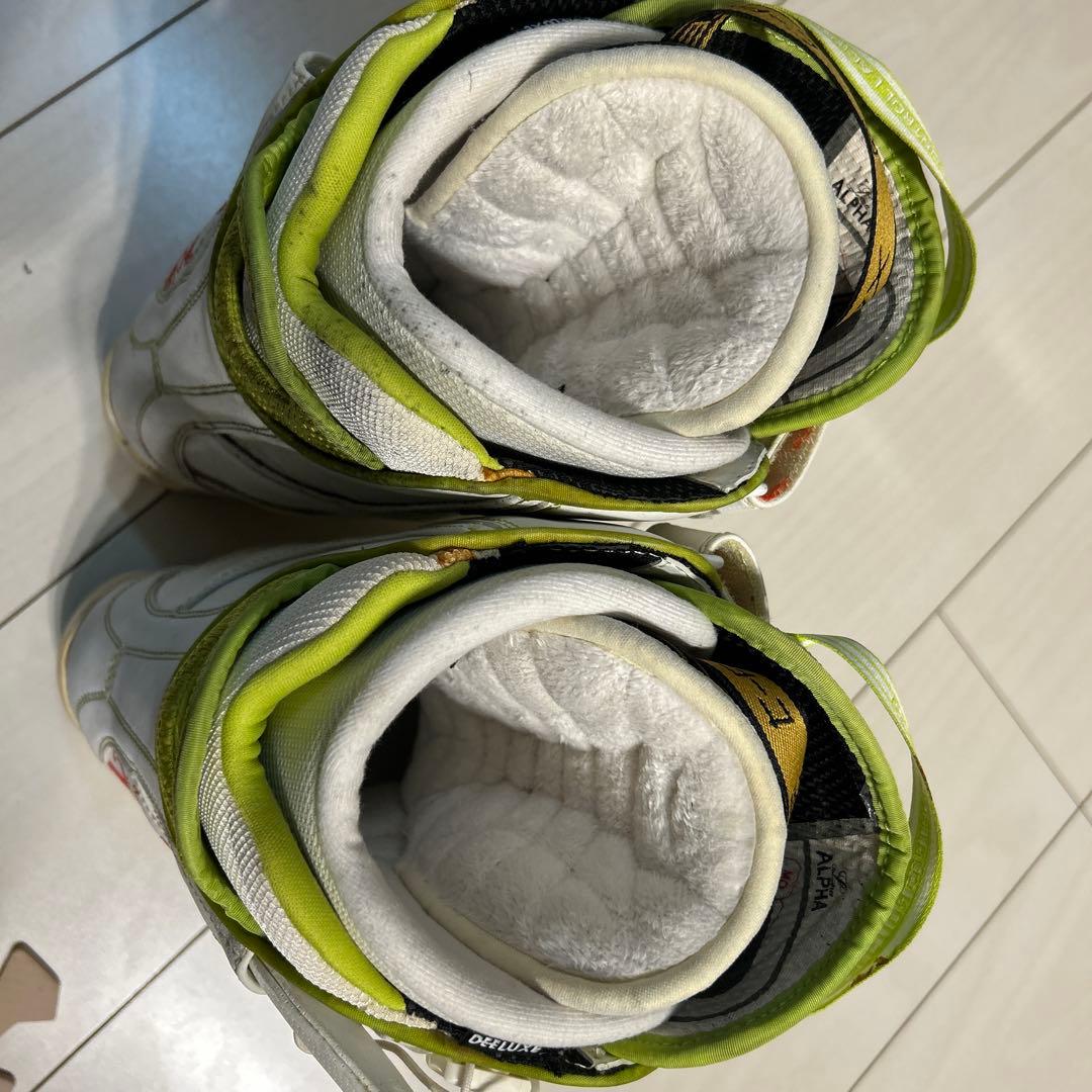 DEELUXE ALPHA スノーボードブーツ　ホワイト