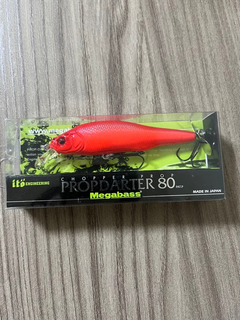メガバス ito プロップダーター80 vr ヴァイパーレッド 新品