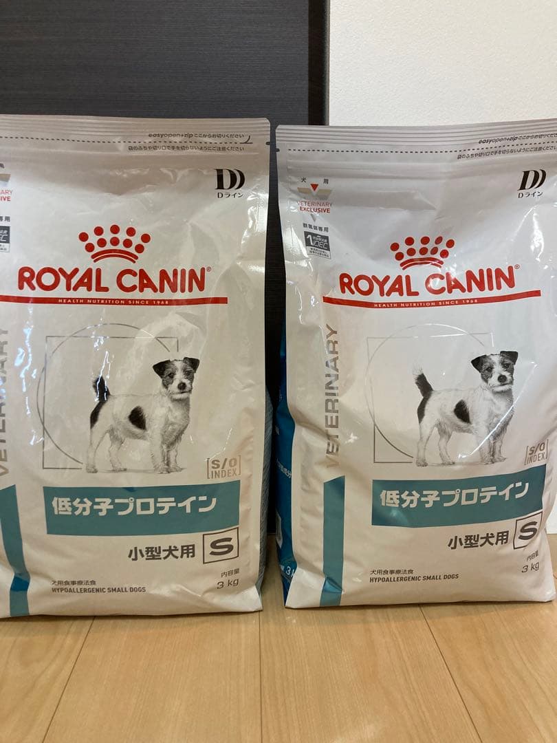  CANIN 低分子プロテイン 小型犬用 3kg×2袋