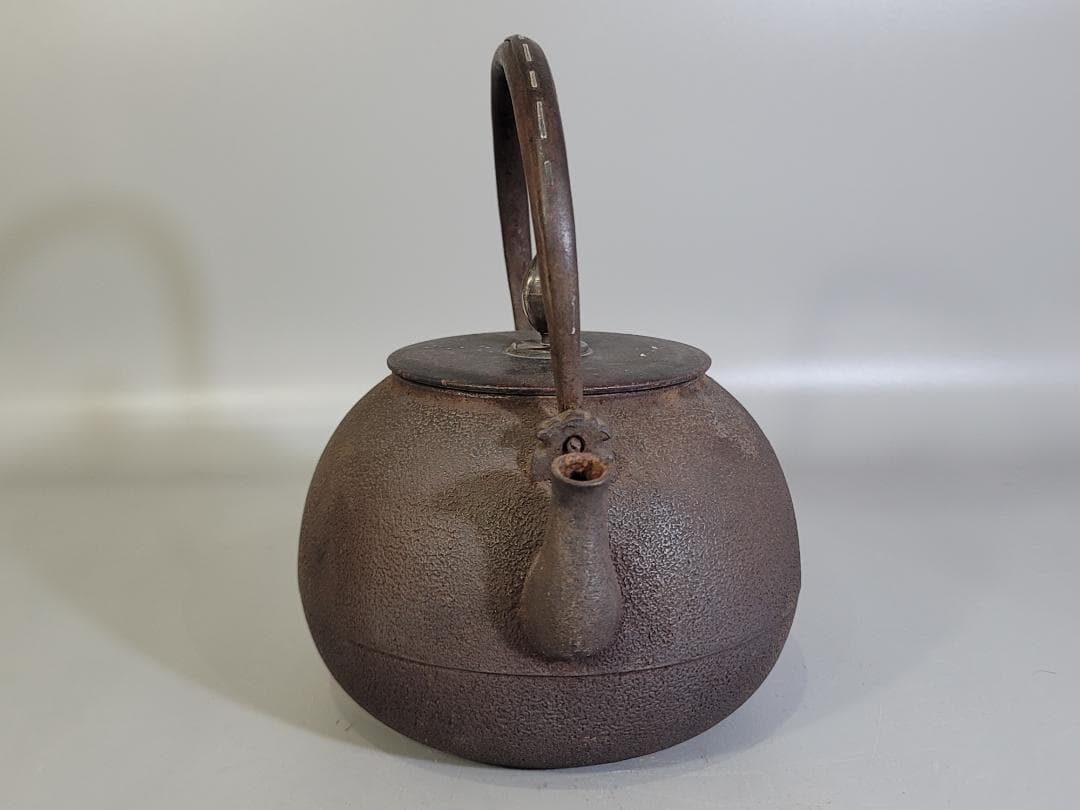 雲色堂 和田美之助造 鉄瓶 時代物