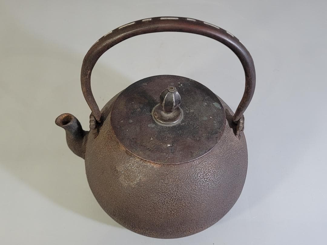 雲色堂 和田美之助造 鉄瓶 時代物