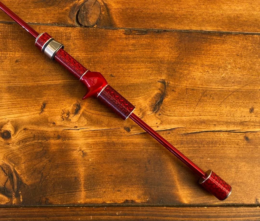 超軽量　カーボンロッド　アジングロッド　C612UL 6ft ベイトロッド