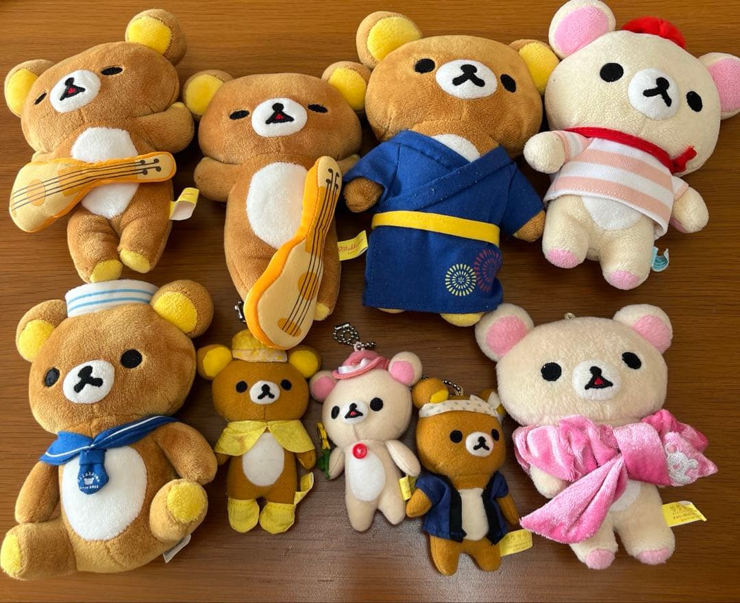 レア　リラックマ　コリラックマ　ぬいぐるみ　マスコット　サンエックス　セット