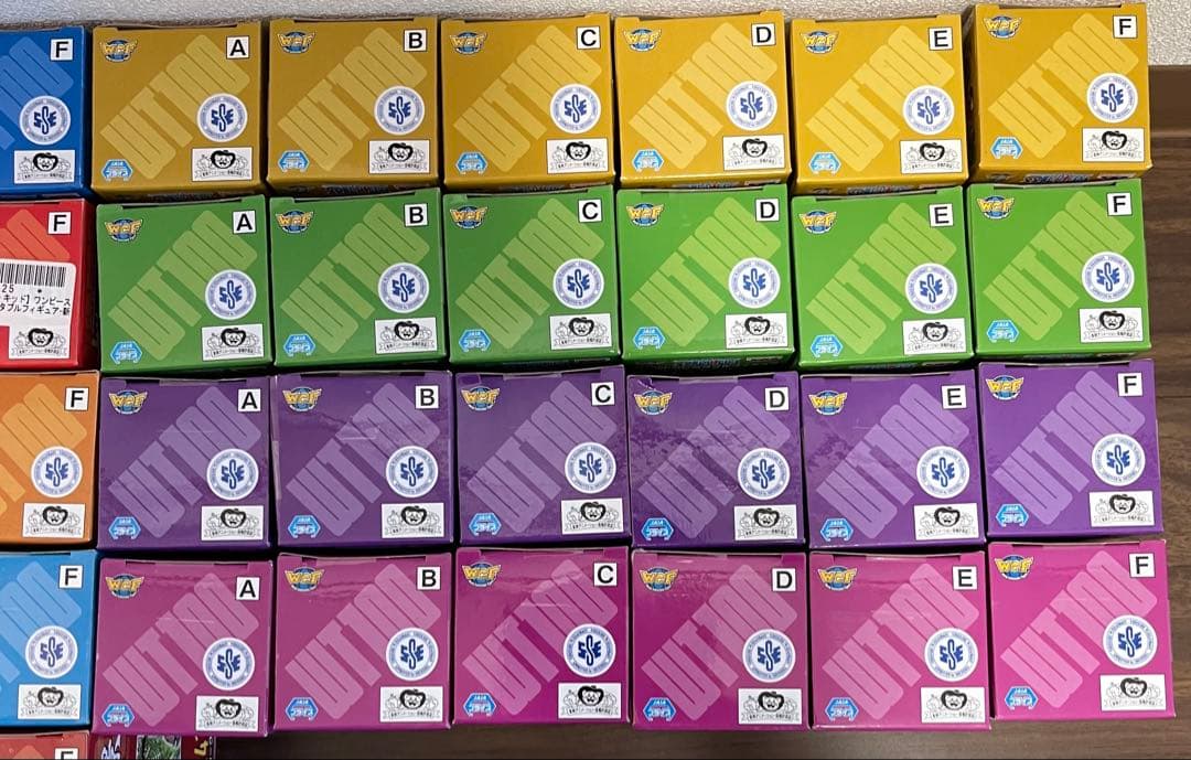 ワンピース ワールドコレクタブルフィギュア　大海賊百景1〜9まで54体セット