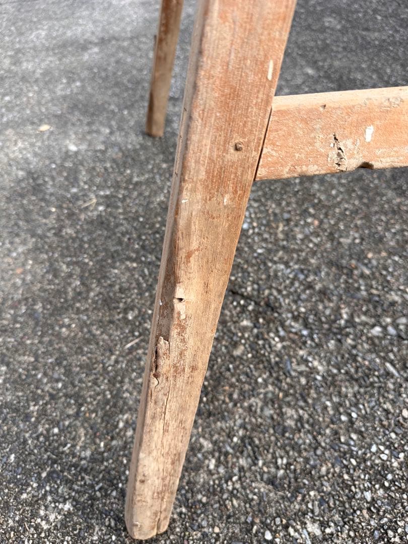 木製脚立 6段 ナチュラルウッド