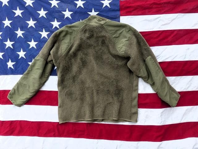 米軍実物　ポーラテックフリースジャケット　M-R　コヨーテ　ECWCS　153