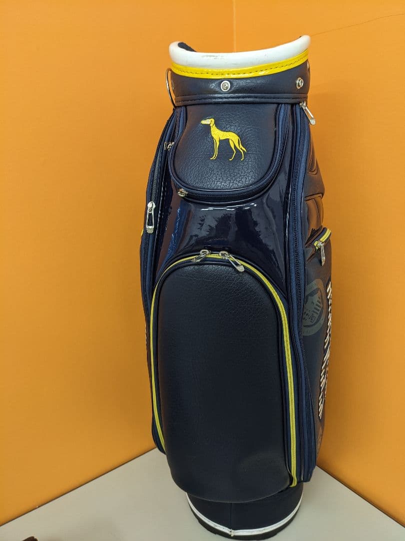 ❶ アダバット adabat AD87 合皮 ネイビー　キャディーバッグ