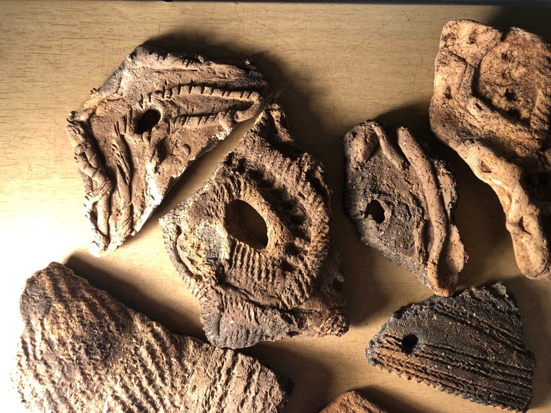 「土器の欠片 縁の部分 No.660」です。