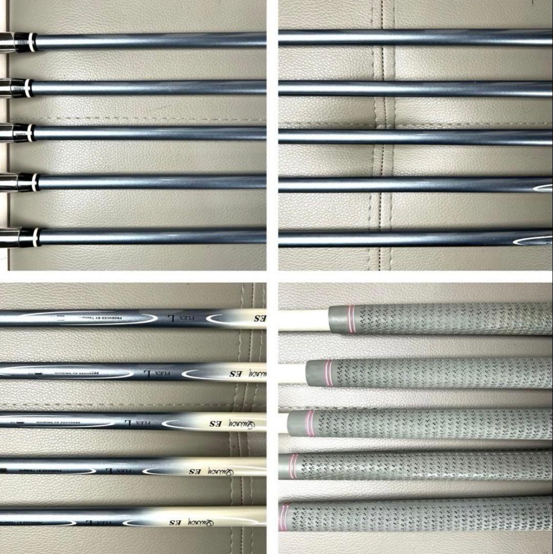 本格派　レディースゴルフクラブ　10本　セット　TURUYA キャディバッグ