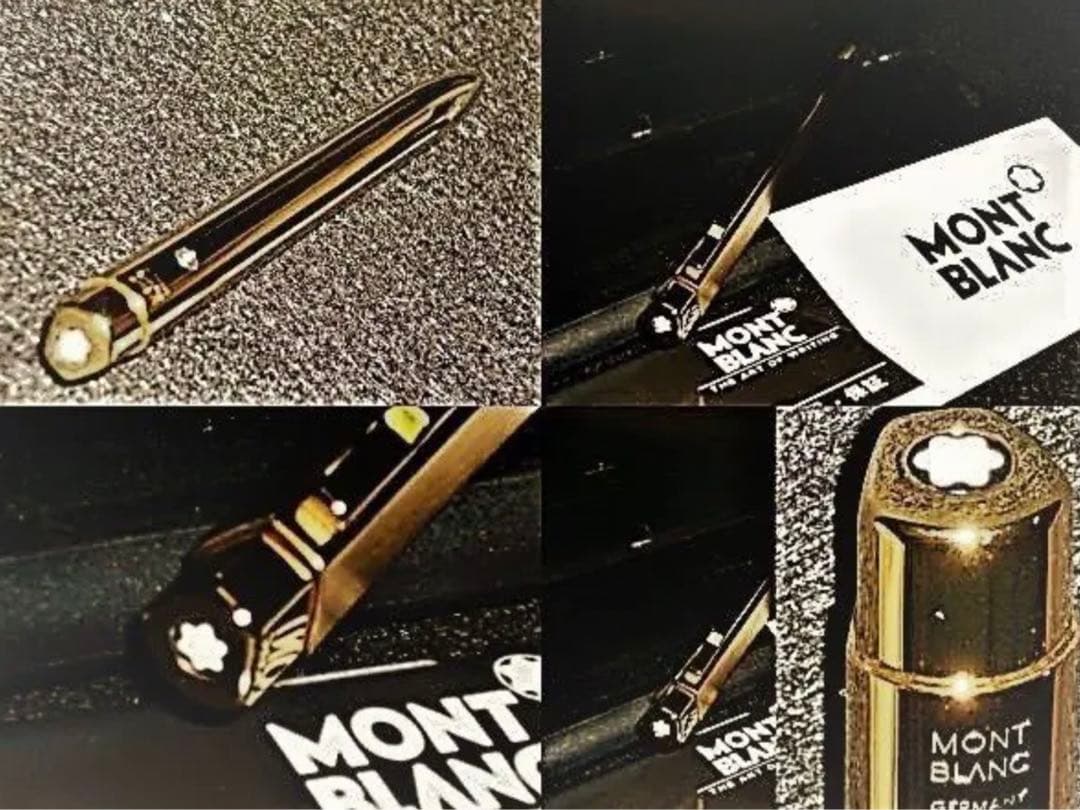 モンブラン　★１本は欲しい総金張りチタンボディ★稀少な価値ある逸品No20280