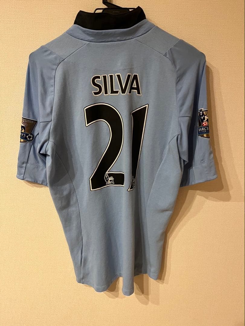 ☆激レア☆マンチェスター・シティ 2011/12 ダビド・シルバ ユニフォーム