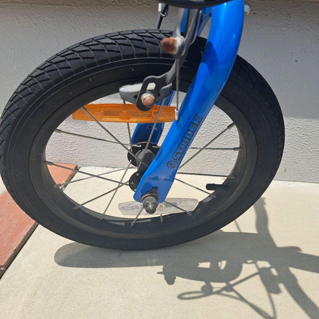 【良品】STRIDER ストライダー 14x ブルー スタンド付