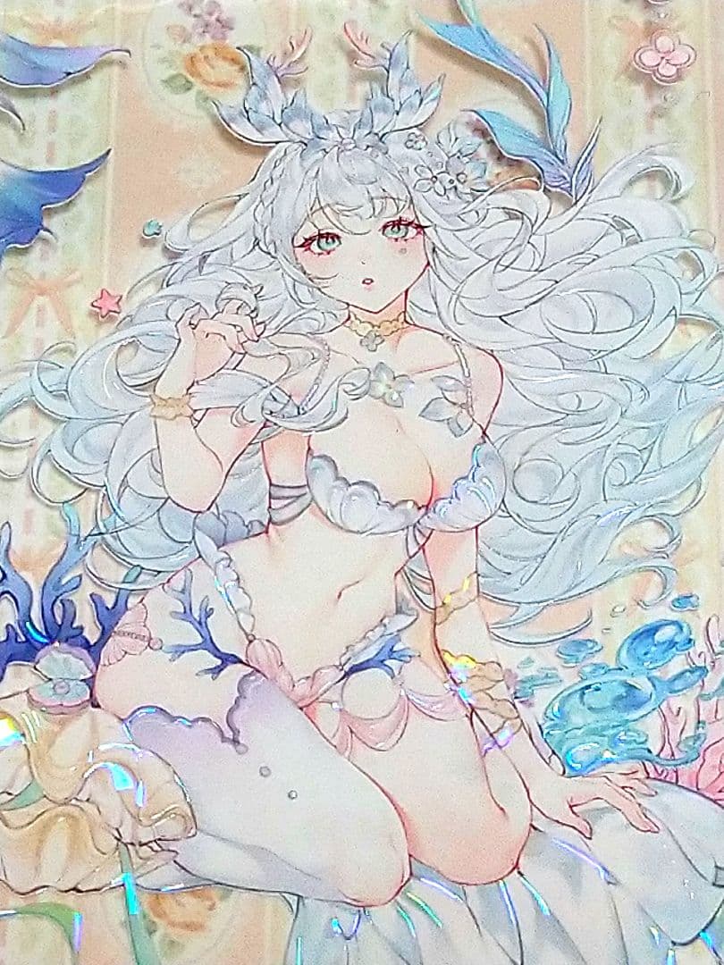 J1000＃织海伴我(贝壳光)Wines切り売り海外人物マステ女の子