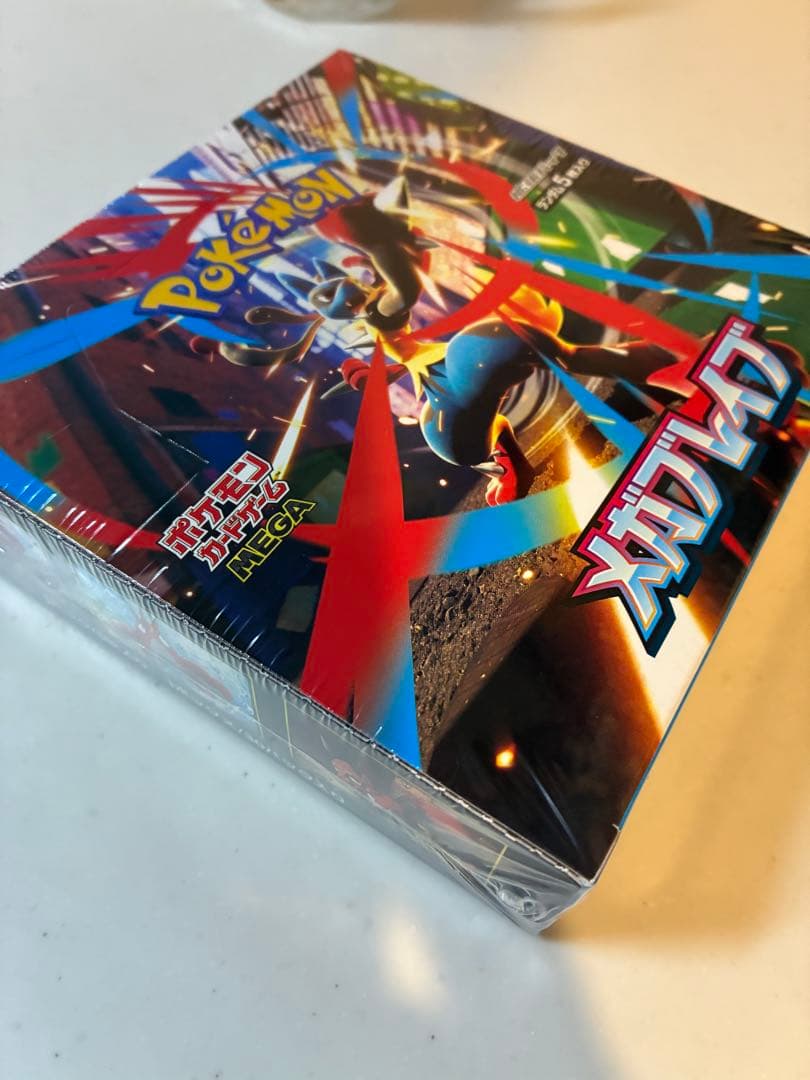 ポケモン メガブレイブ カードボックスシュリンク付き