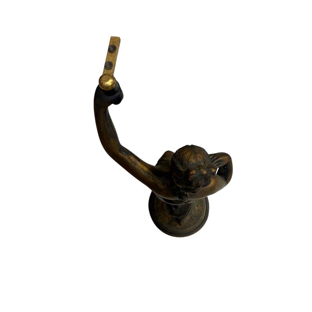 ブロンズ象　女神　アンティーク　昭和　レトロ インテリア　置物