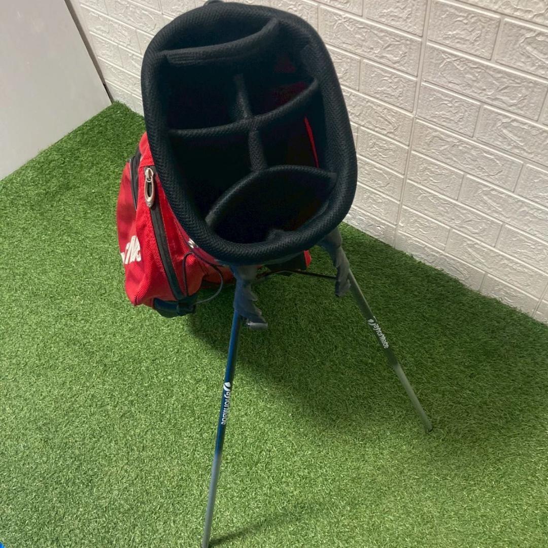 【美品】TaylorMade テーラーメイドキャディバッグ　スタンド式