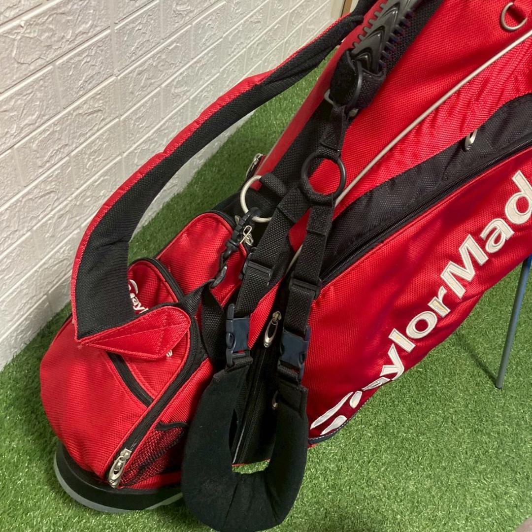 【美品】TaylorMade テーラーメイドキャディバッグ　スタンド式