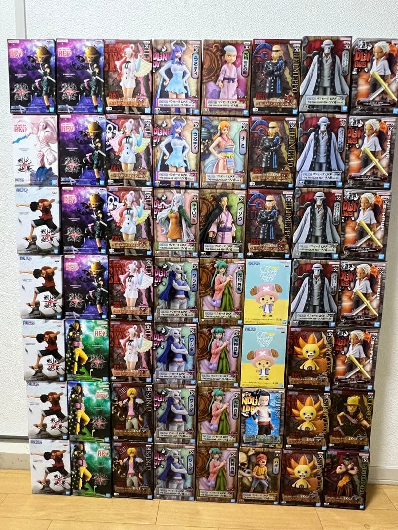 未開封 ワンピースフィギュア 56個 A まとめ売り DXF ONE PIECE