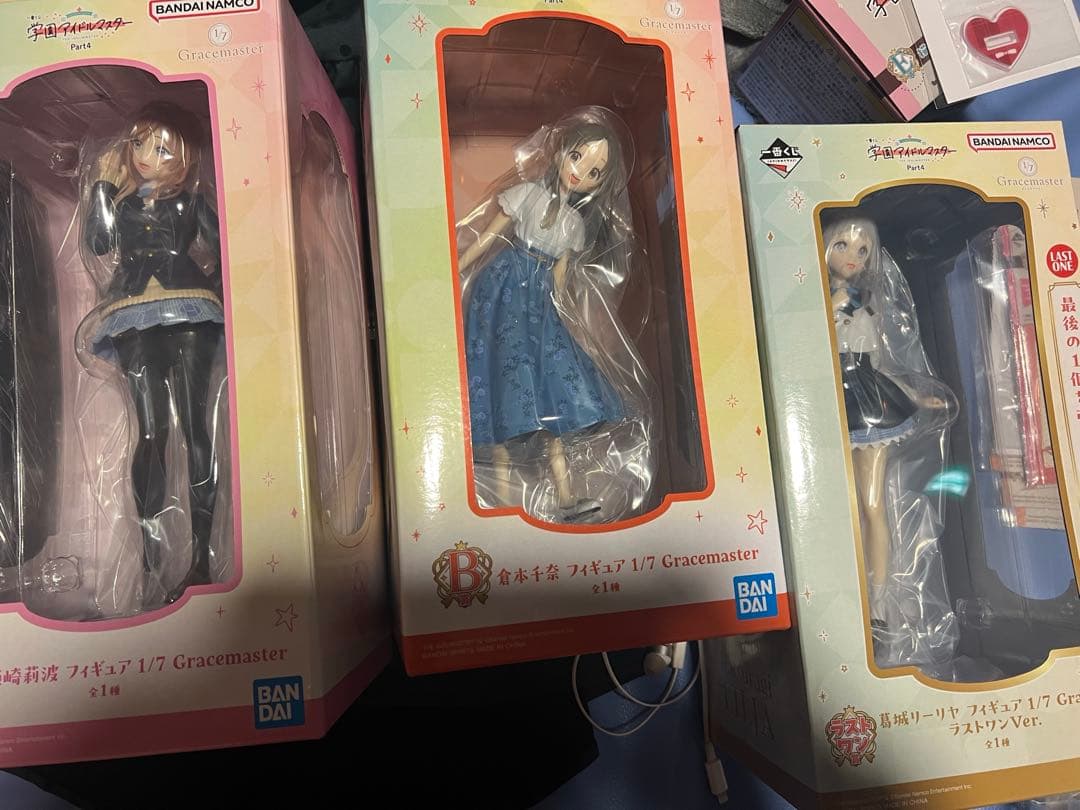 葛城リーリヤ,倉本千奈,姫崎莉波学園アイドルマスター一番くじPart4フィギュア