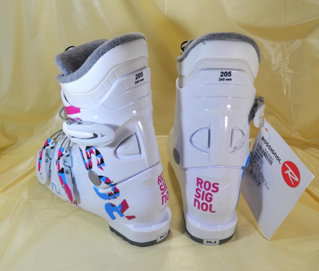 【新品/20.5cm】ロシニョール■ジュニアスキーブーツ■FUN GIRL J3