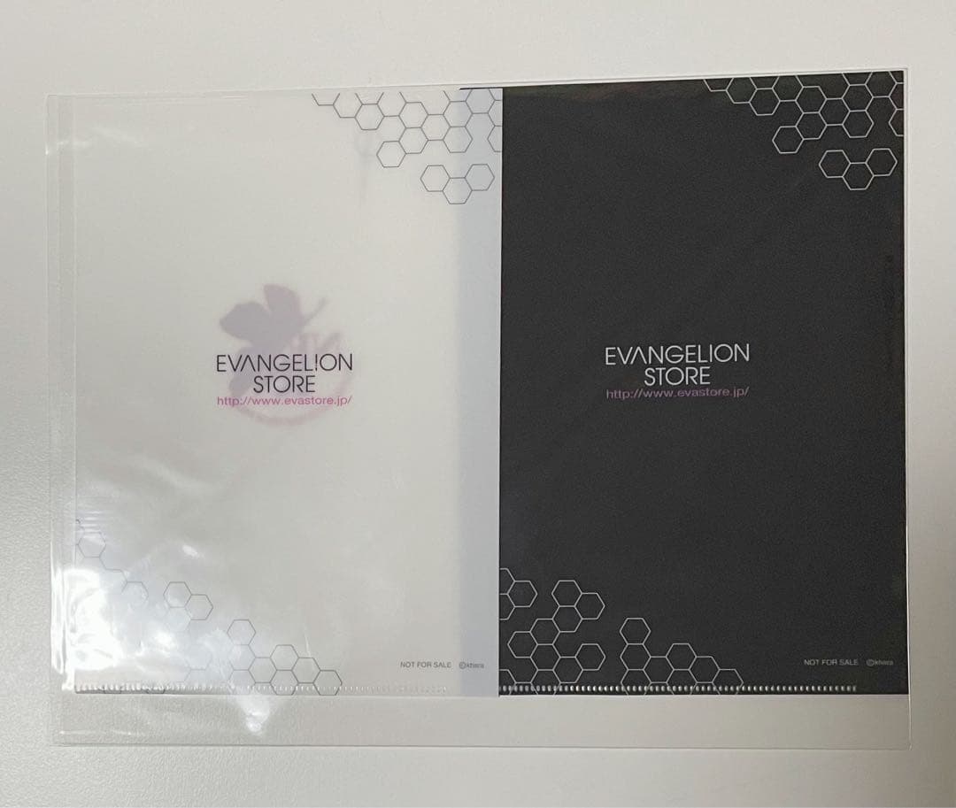 【エヴァストア限定】ネルフ クリアファイル ロルバーン ポケット付きメモ