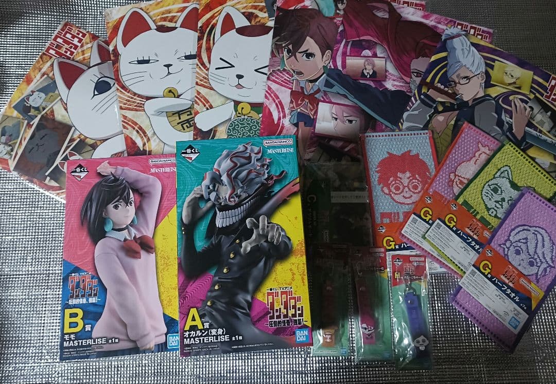 一番くじ ダンダダン A賞 オカルン B賞 モモ フィギュア C賞 下位賞