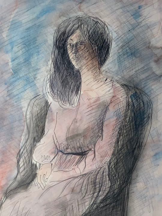 水彩画　中村善種氏作品